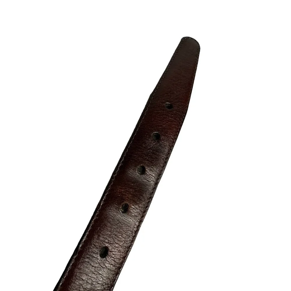 Brighton Belt‎ Men’s 34.5” Brown Leather Crafted in USA
